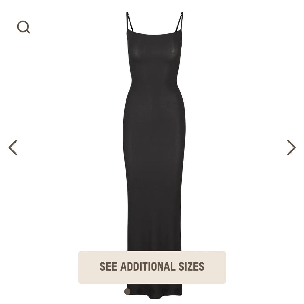 Skims SOFT LOUNGE LONG SLIP DRESS